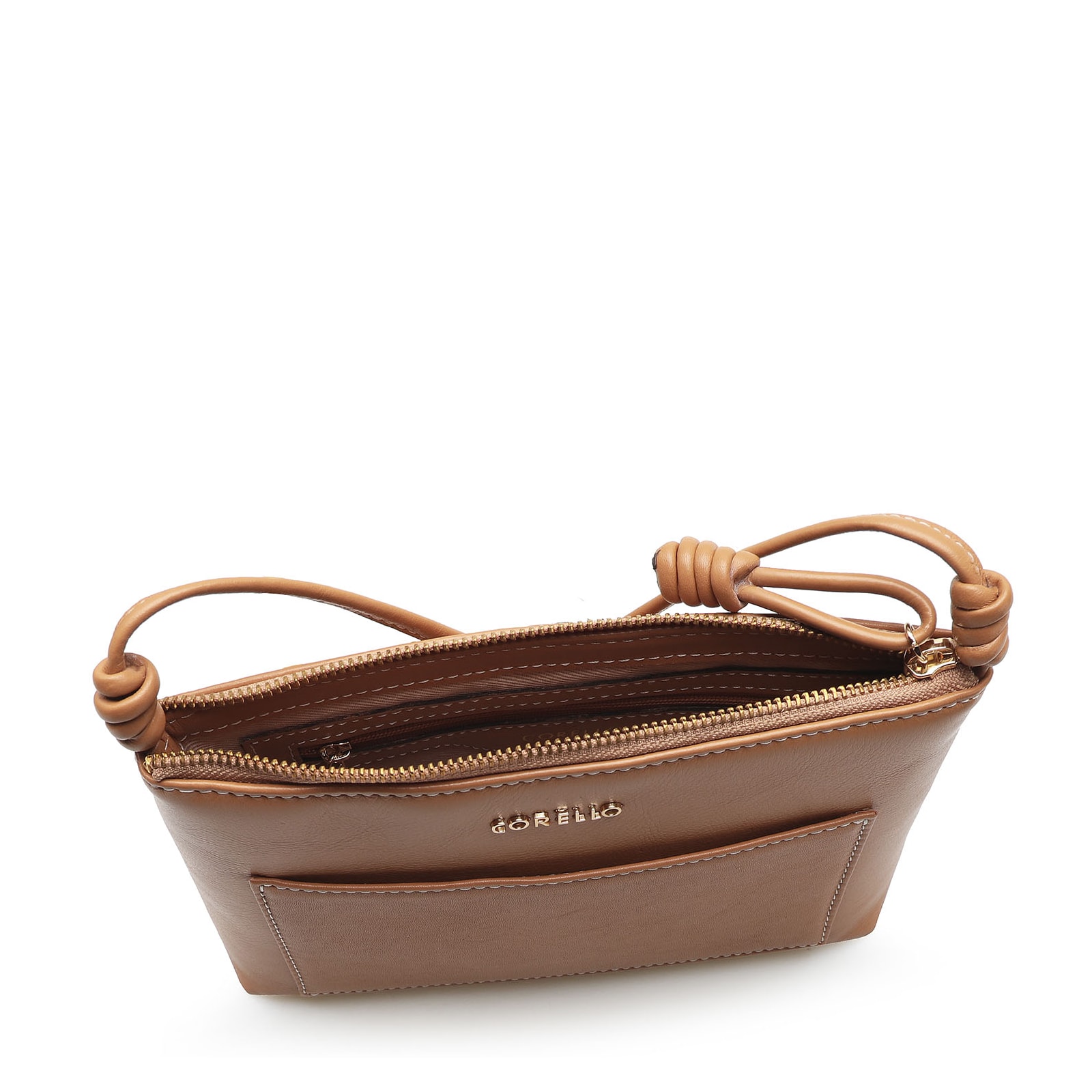 Bolsa Transversal Couro Caramelo