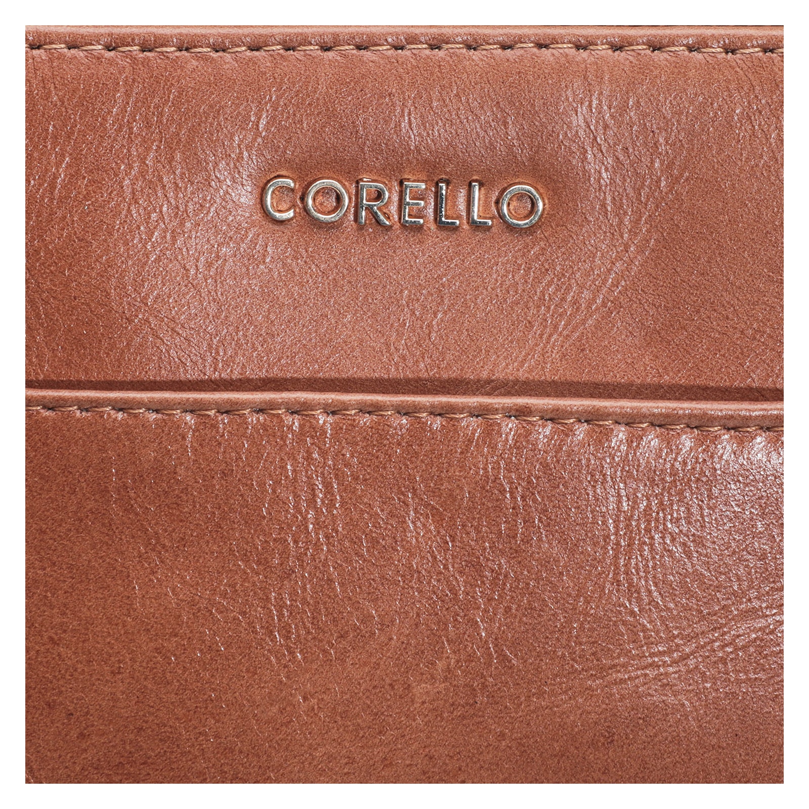Bolsa Transversal Couro Caramelo