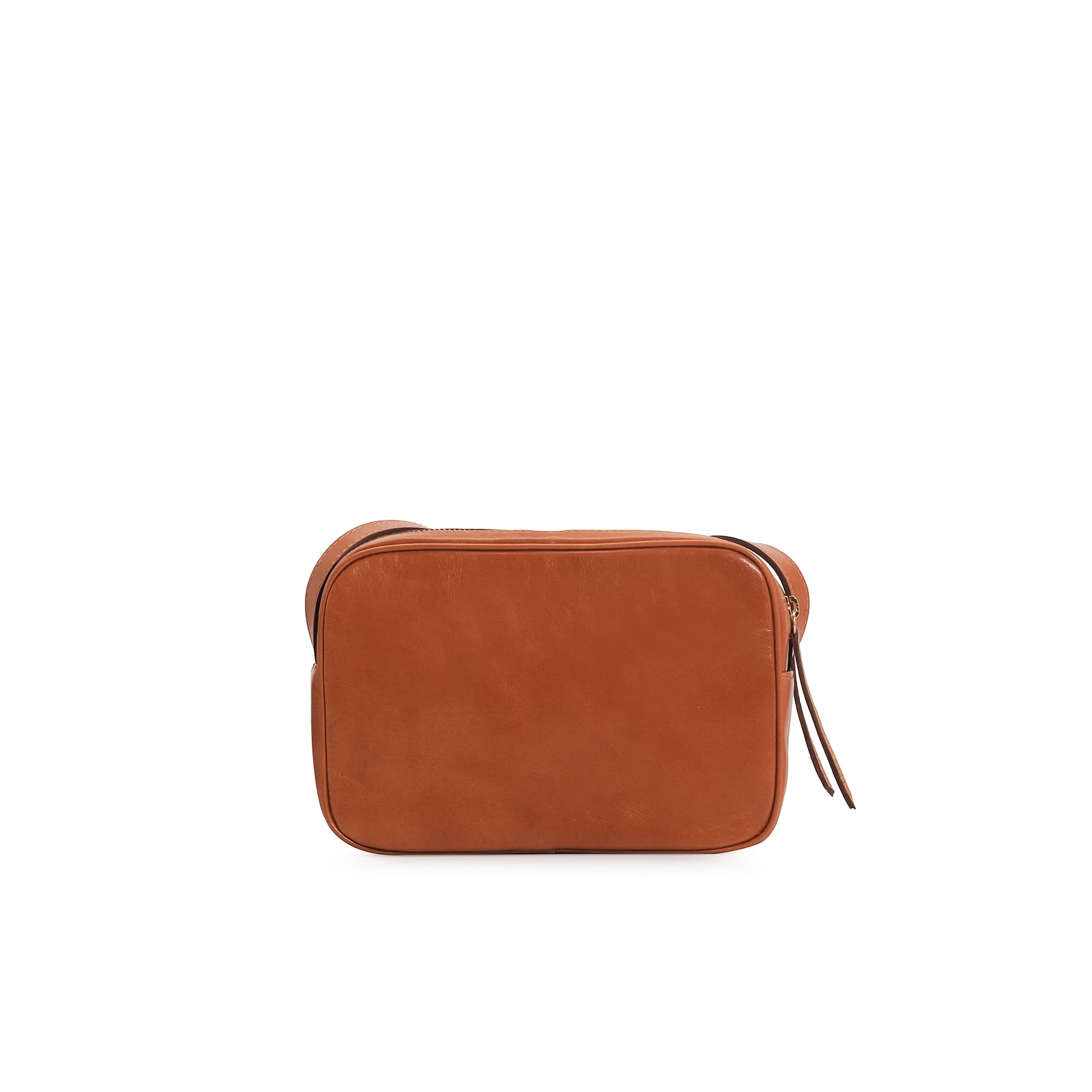 Bolsa Transversal Couro Caramelo