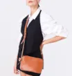 Bolsa Transversal Couro Caramelo - imagem 2
