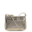 Bolsa Transversal Couro Champagne - imagem 1
