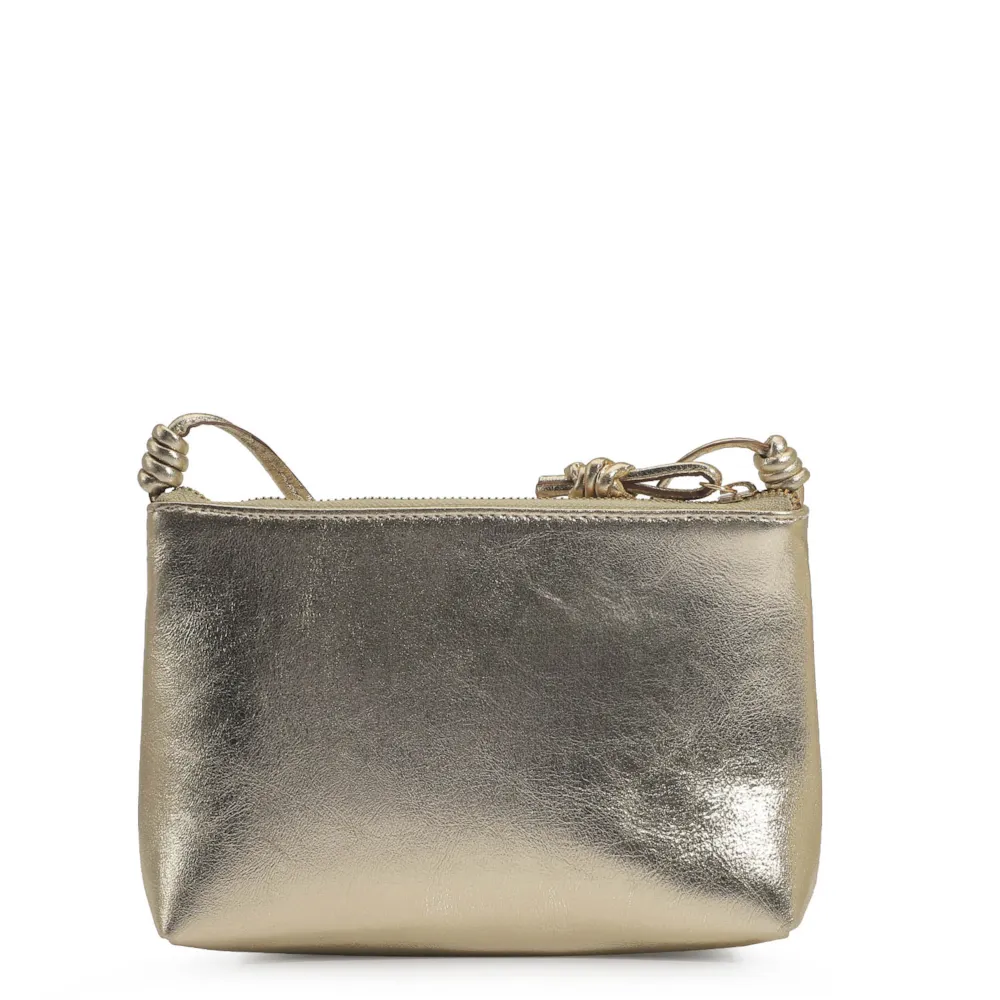 Bolsa Transversal Couro Champagne - imagem 3