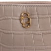 Bolsa Transversal Couro Croco Bege - imagem 6