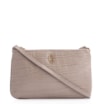 Bolsa Transversal Couro Croco Bege - imagem 1