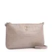 Bolsa Transversal Couro Croco Bege - imagem 2