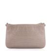 Bolsa Transversal Couro Croco Bege - imagem 3