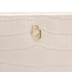 Bolsa Transversal Couro Croco Off White - imagem 5