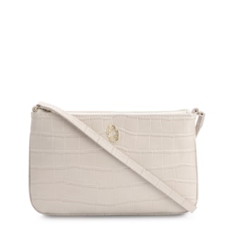 Couro Croco Off White