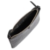 Bolsa Transversal Couro Croco Preto - imagem 4