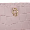 Bolsa Transversal Couro Croco Rosa - imagem 6