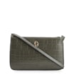Bolsa Transversal Couro Croco Verde - imagem 1