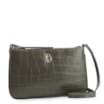 Bolsa Transversal Couro Croco Verde - imagem 2