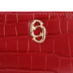Bolsa Transversal Couro Croco Vermelho - imagem 5