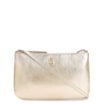 Bolsa Transversal Couro Dourado - imagem 1