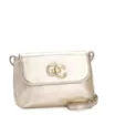 Bolsa Transversal Couro Dourado - imagem 2
