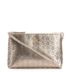 Bolsa Transversal Couro Dourado - imagem 1