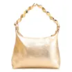 Bolsa Transversal Couro Dourado - imagem 3