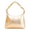 Bolsa Transversal Couro Dourado - imagem 3