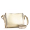 Bolsa Transversal Couro Dourado - imagem 2