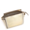 Bolsa Transversal Couro Dourado - imagem 4