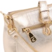 Bolsa Transversal Couro Dourado - imagem 5