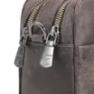Bolsa Transversal Couro Estonado Marrom - imagem 5