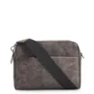 Bolsa Transversal Couro Estonado Marrom - imagem 1