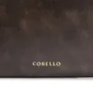 Bolsa Transversal Couro Estonado Marrom - imagem 6