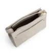 Bolsa Transversal Couro Estonado Off White - imagem 4