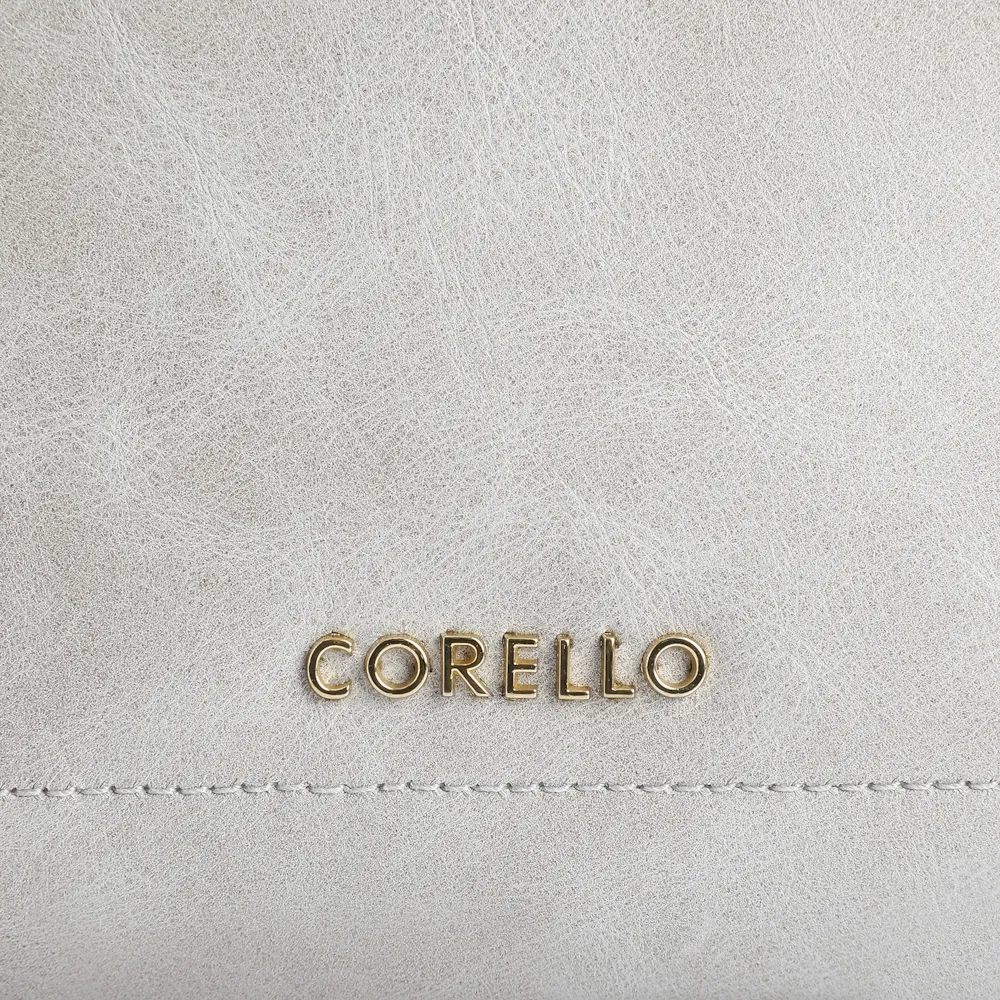 Bolsa Transversal Couro Estonado Off White - imagem 6