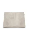 Bolsa Transversal Couro Estonado Off White - imagem 3