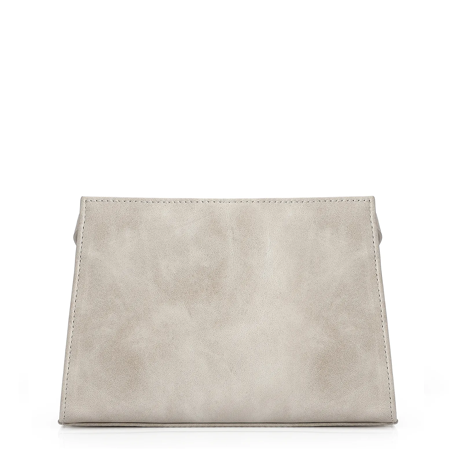 Bolsa Transversal Couro Estonado Off White