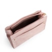 Bolsa Transversal Couro Estonado Rosa - imagem 4