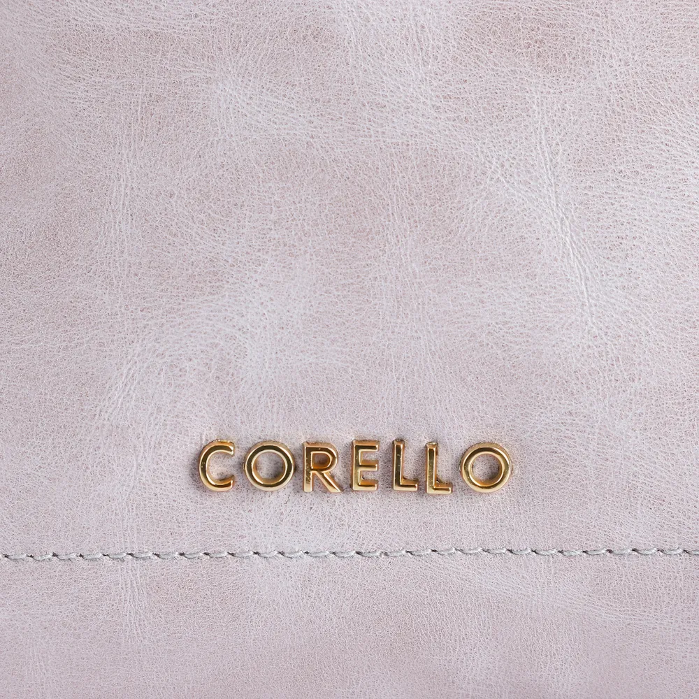 Bolsa Transversal Couro Estonado Rosa - imagem 6