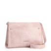 Bolsa Transversal Couro Estonado Rosa - imagem 2