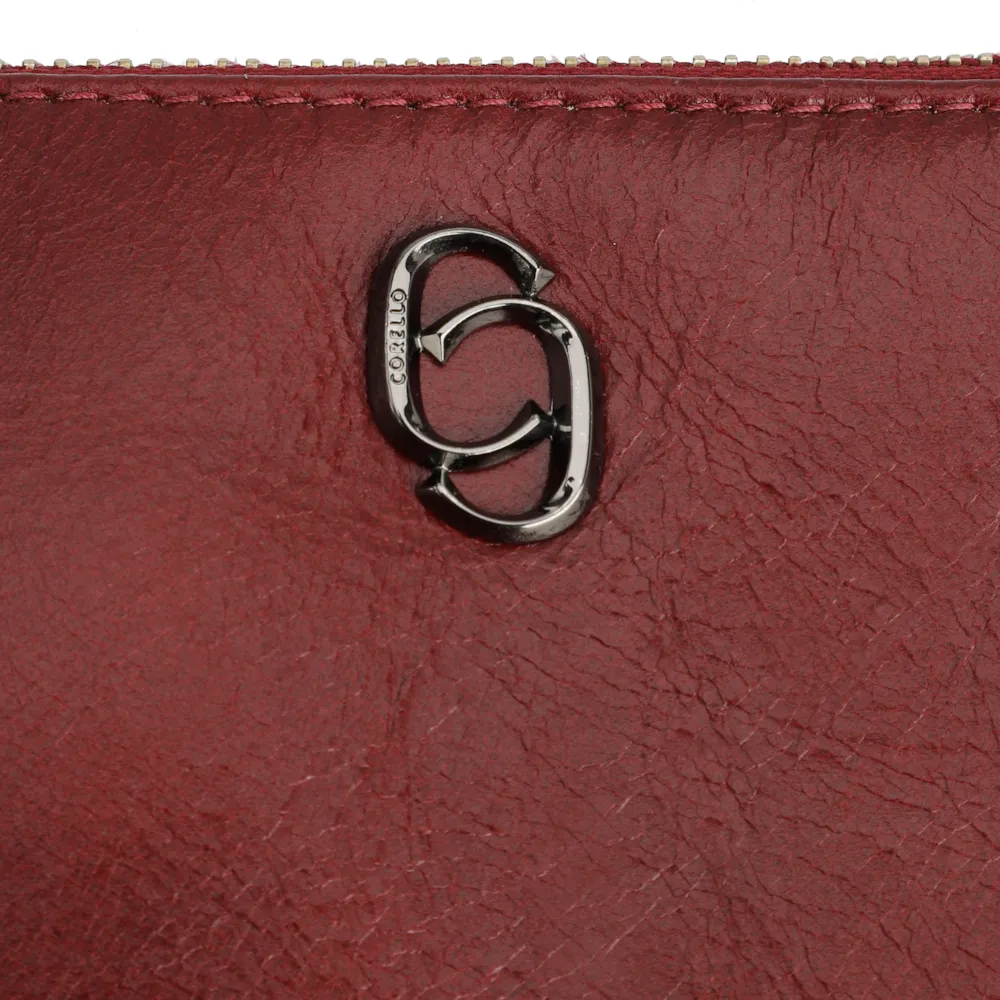 Bolsa Transversal Couro Framboesa - imagem 5
