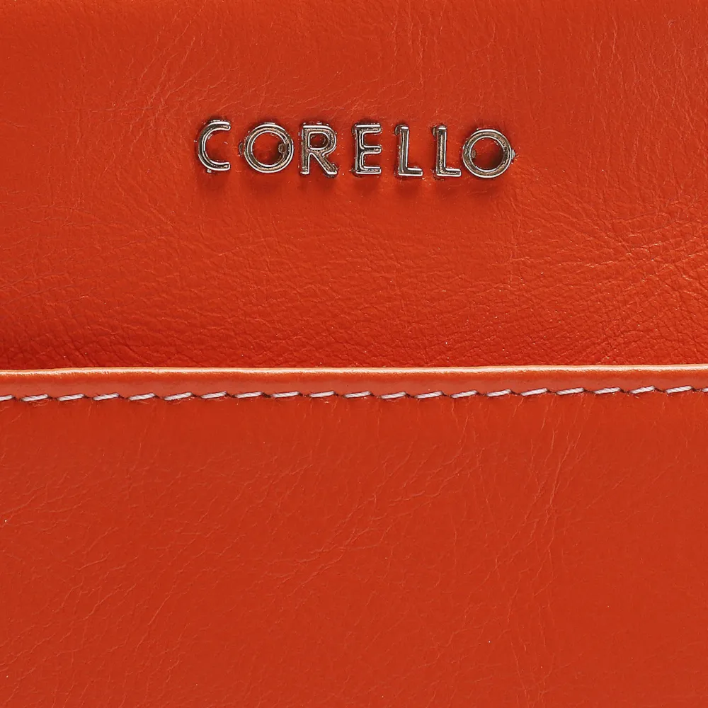 Bolsa Transversal Couro Laranja - imagem 4