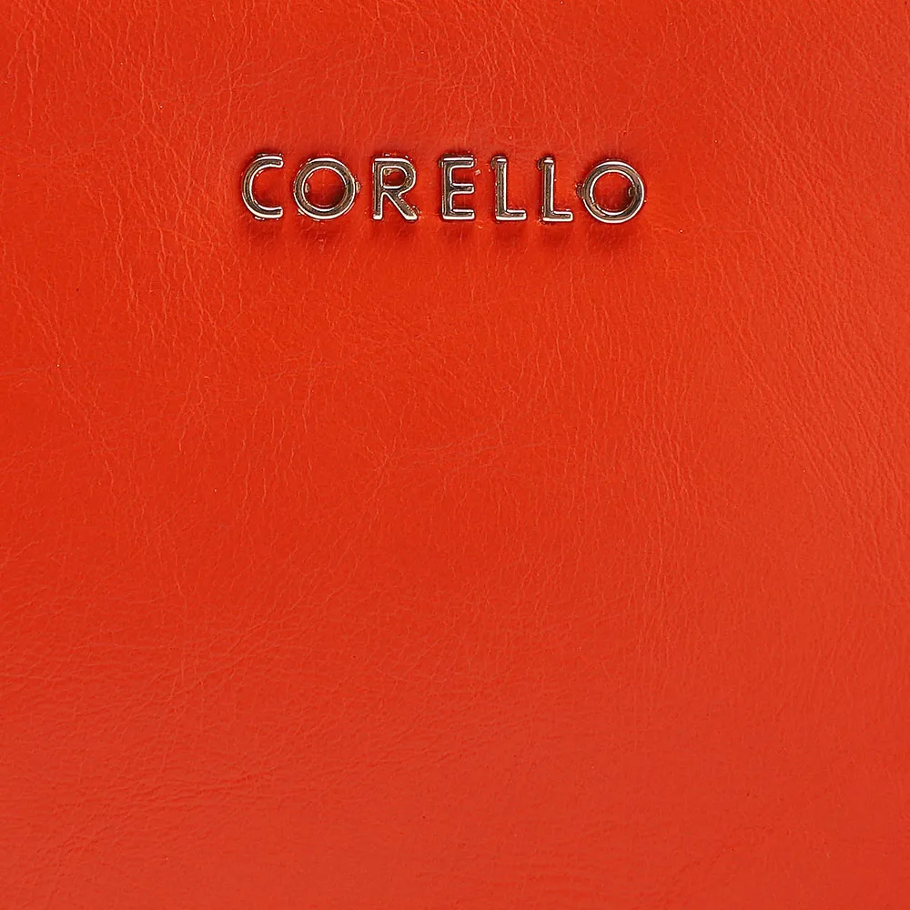 Bolsa Transversal Couro Laranja - imagem 6