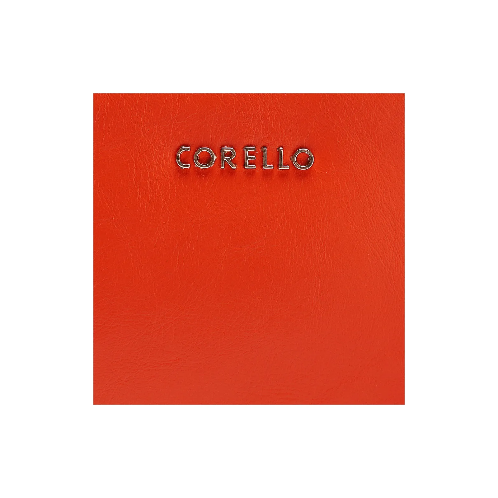Bolsa Transversal Couro Laranja