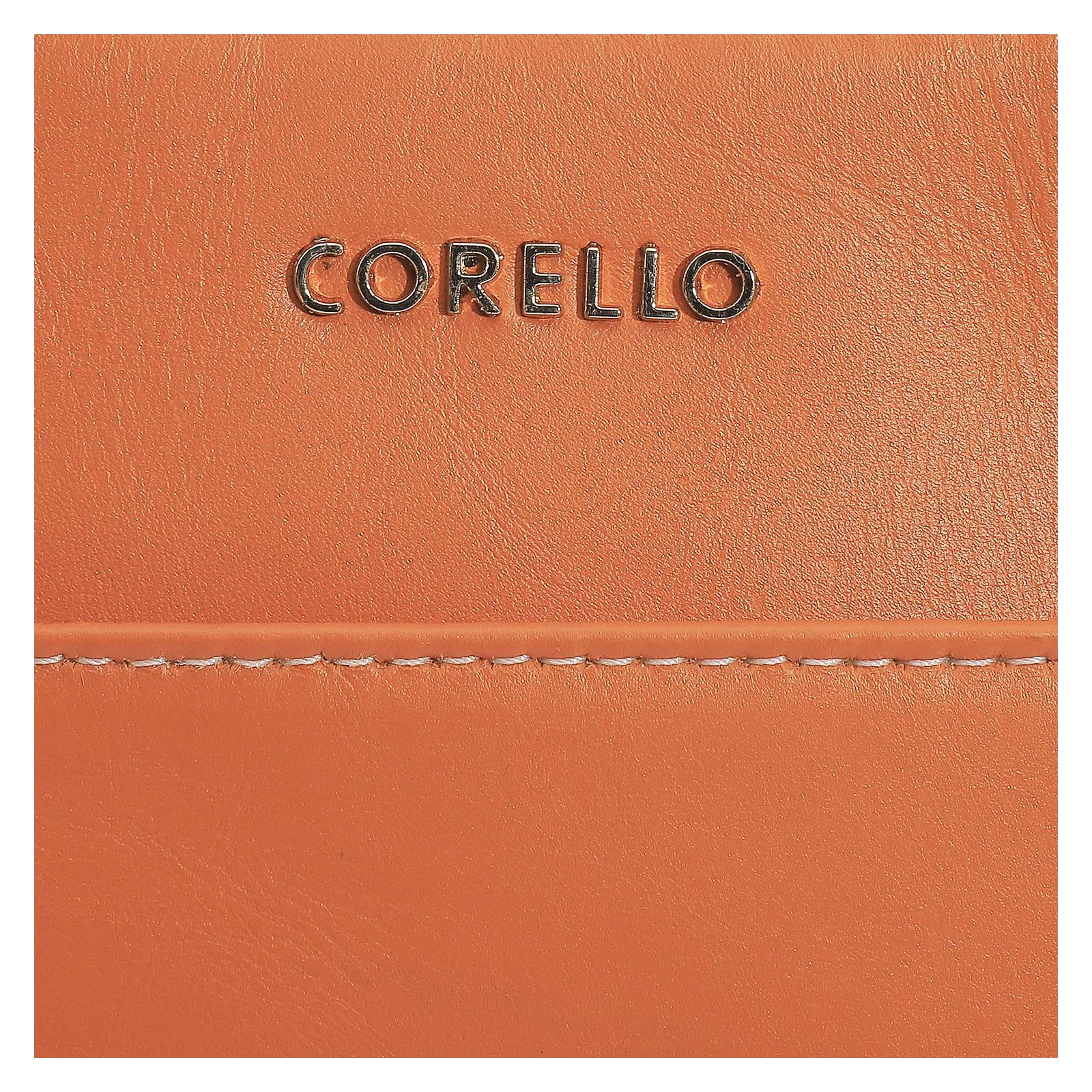 Bolsa Transversal Couro Laranja