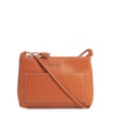 Bolsa Transversal Couro Laranja - imagem 1