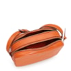 Bolsa Transversal Couro Laranja - imagem 4