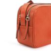 Bolsa Transversal Couro Laranja - imagem 5