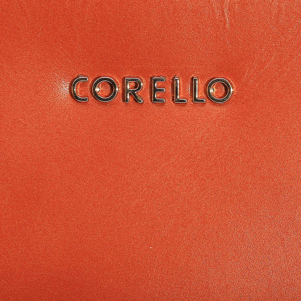 Bolsa Transversal Couro Laranja - imagem 6