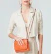 Bolsa Transversal Couro Laranja - imagem 2