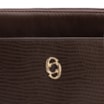  Bolsa Transversal Couro Lezard Marrom Escuro /Couro Marrom Escuro - imagem 6