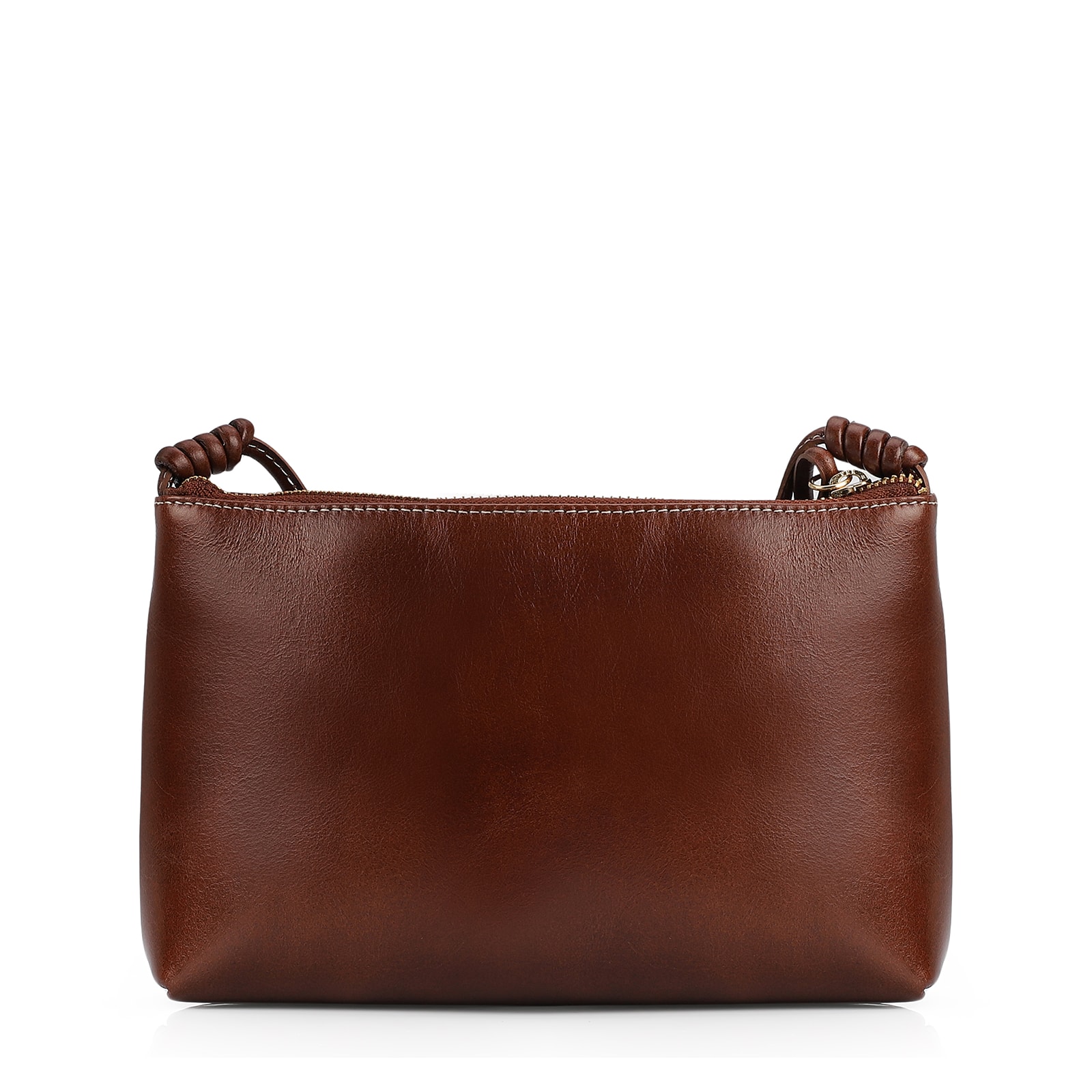 Bolsa Transversal Couro Marrom