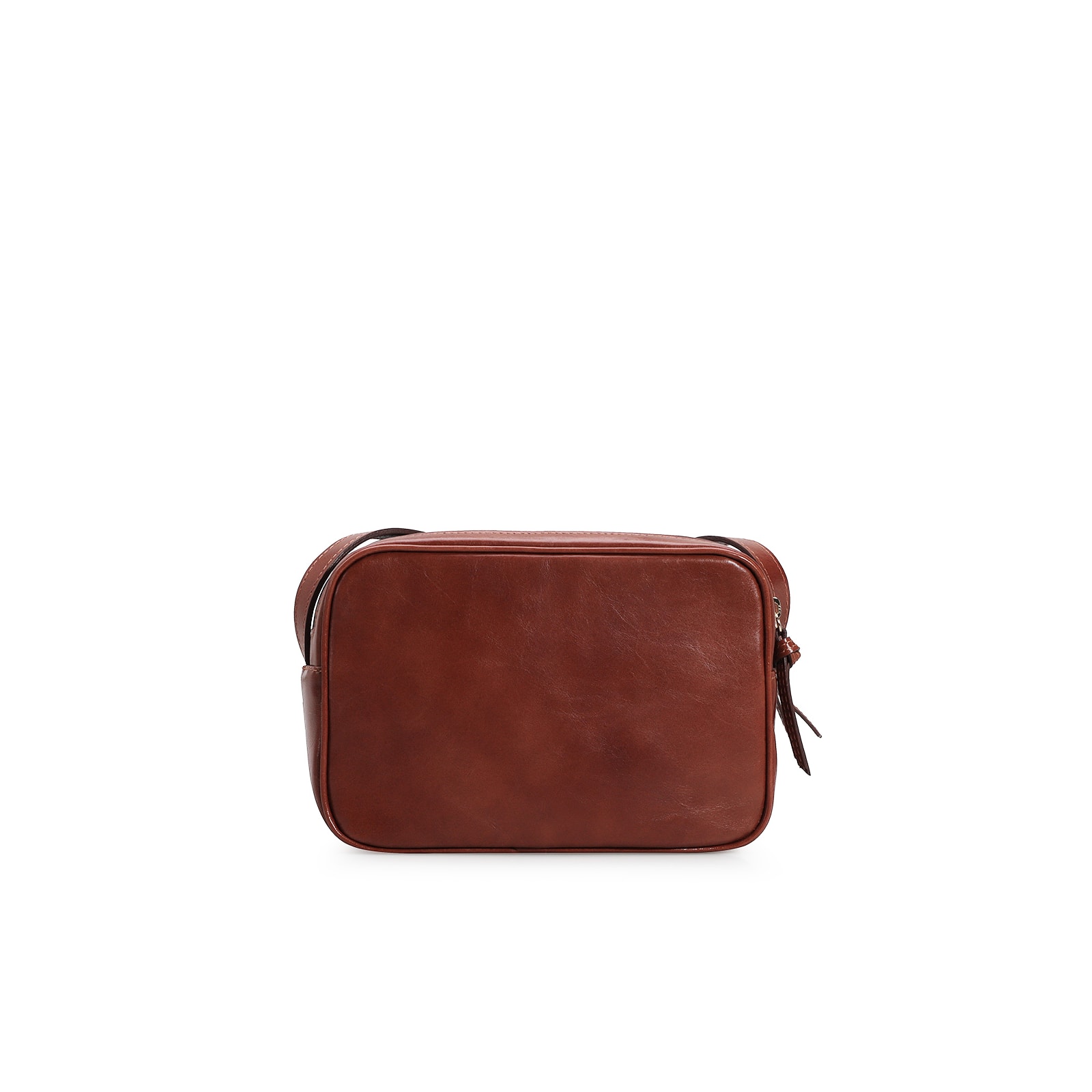 Bolsa Transversal Couro Marrom