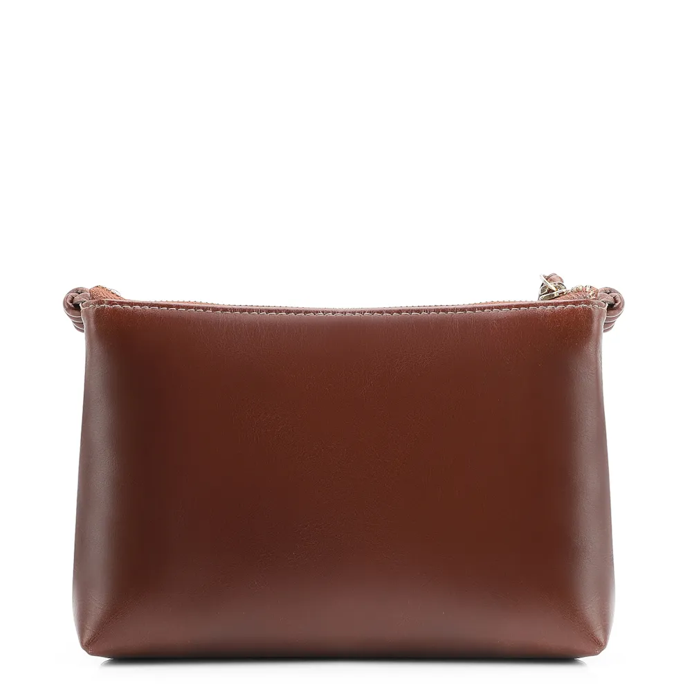 Bolsa Transversal Couro Marrom - imagem 3