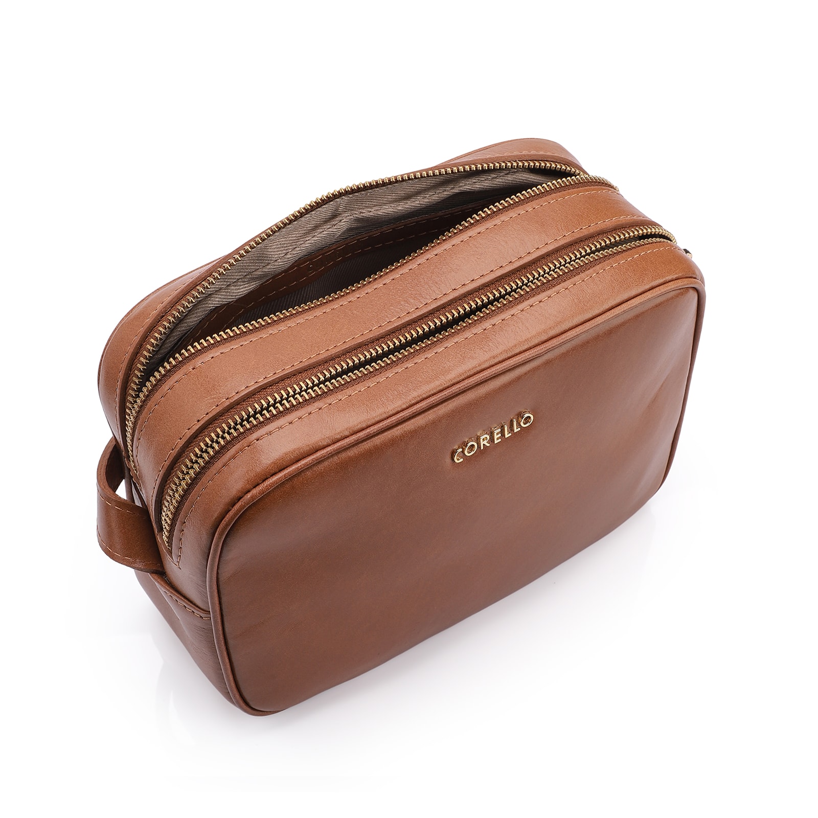Bolsa Transversal Couro Marrom